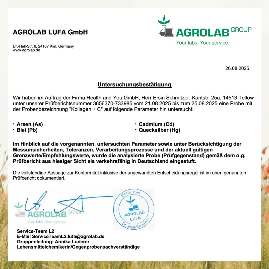 and you Kollagen+C Pulver - 315 g