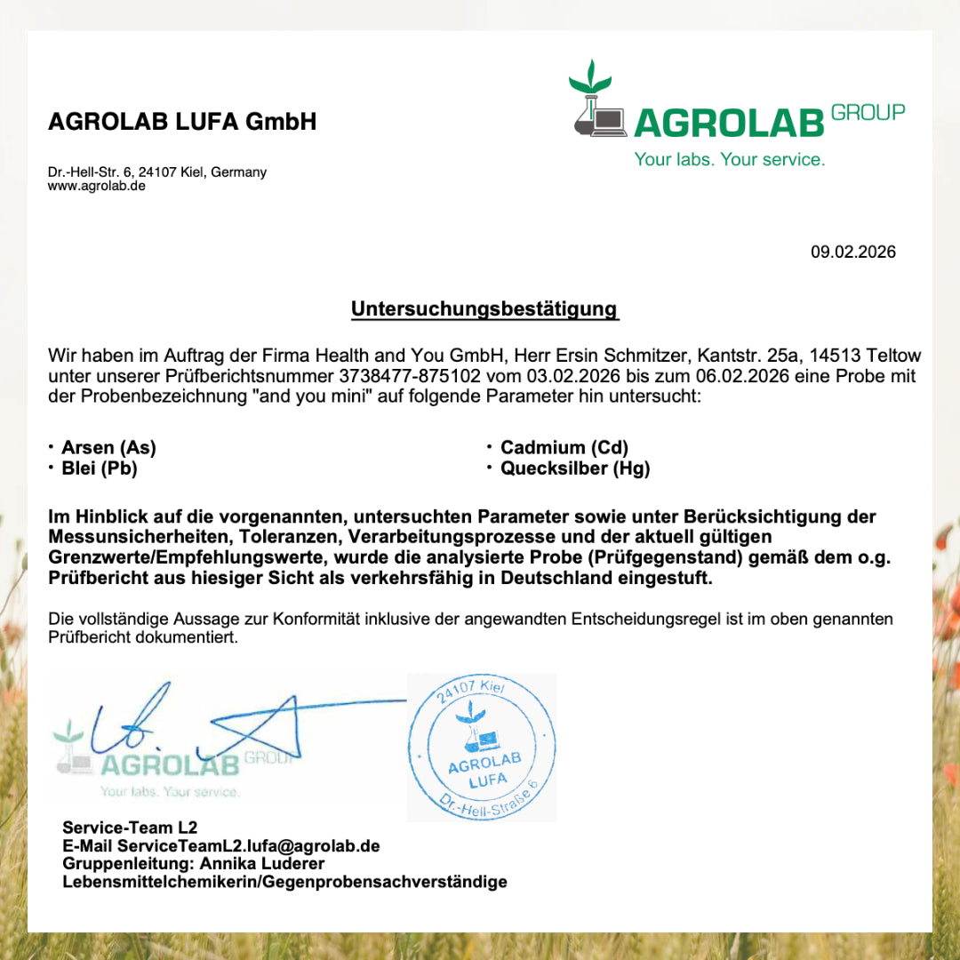 and you mini aktiv 90 Kapseln mit Vitaminen & Mineralstoffen - Multivitamin Kinder