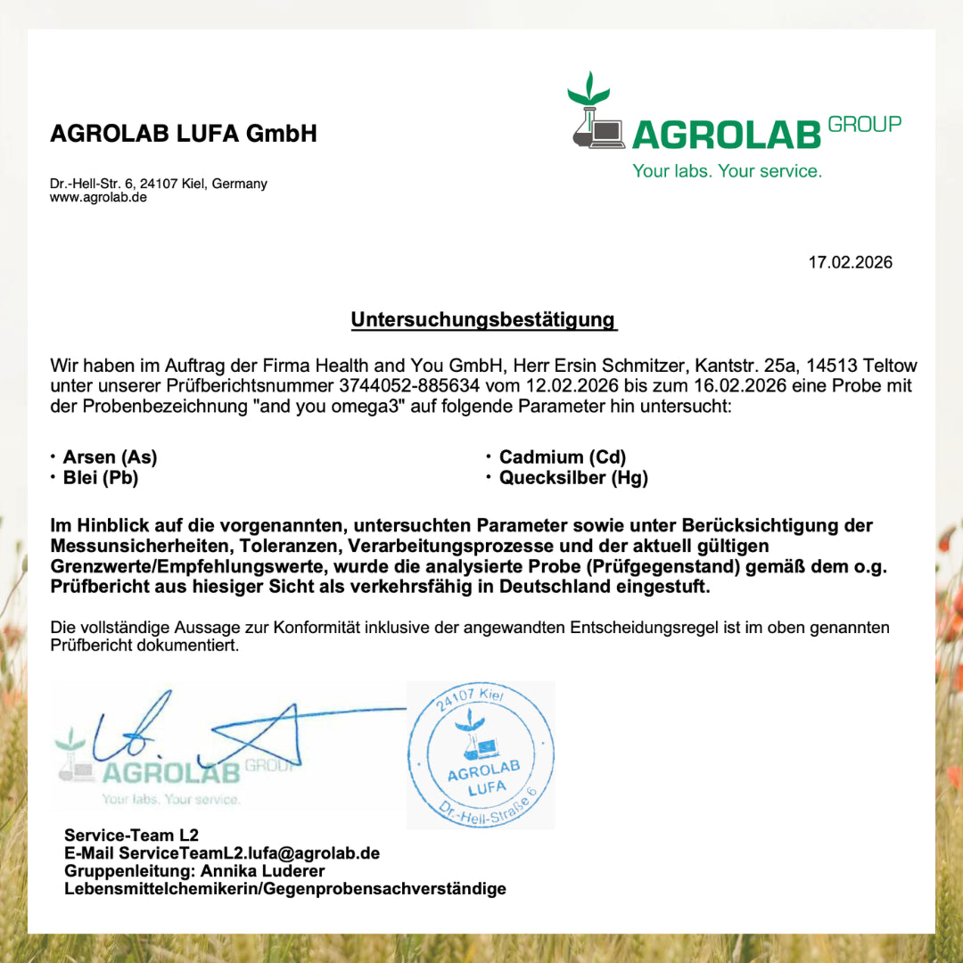 Omega 3 aus Fischöl - 150 ml - Zitronengeschmack