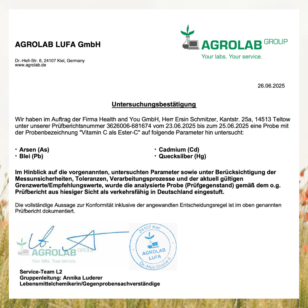 Vitamin C als Ester-C® - 120 Kapseln