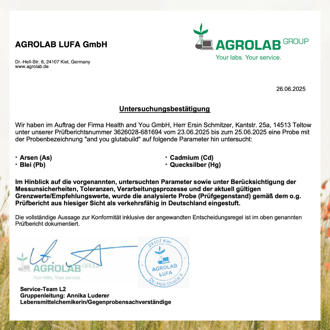 and you glutabuild - 60 Kapseln