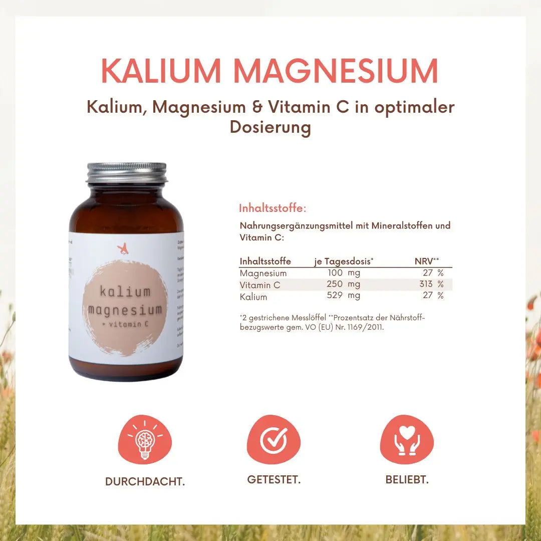 Kalium Magnesium - 180 g Pulver