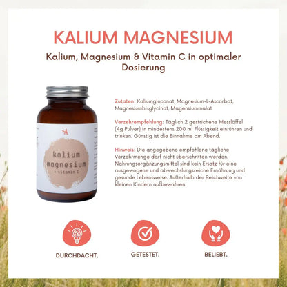 Kalium Magnesium - 180 g Pulver