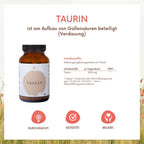Taurin Kapseln - 120 Kapseln
