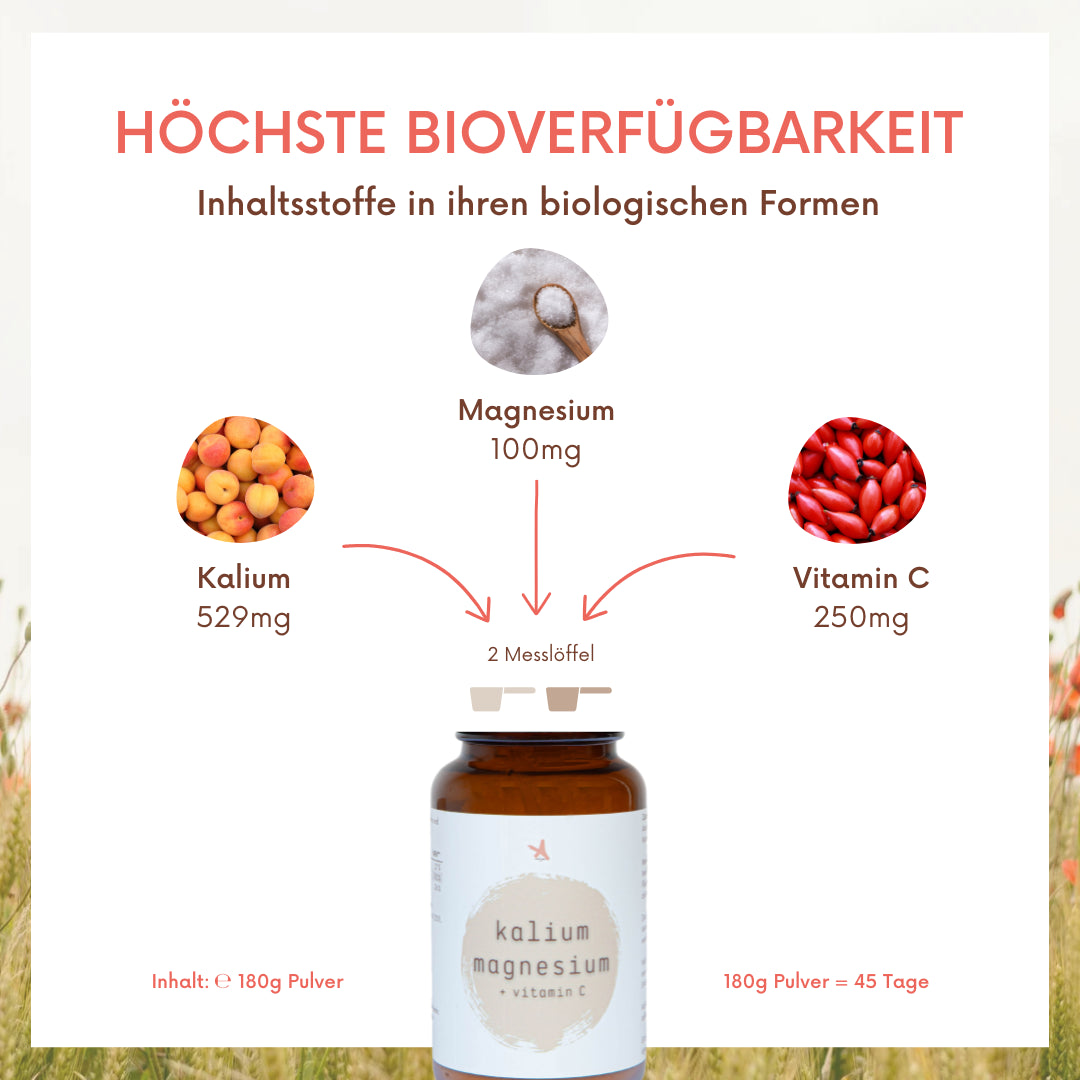 Kalium Magnesium - 180 g Pulver