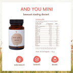 and you mini aktiv 90 Kapseln mit Vitaminen & Mineralstoffen - Multivitamin Kinder