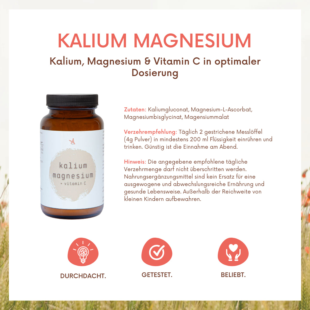 Kalium Magnesium - 180 g Pulver