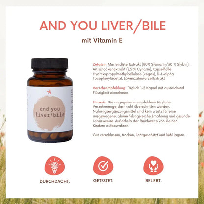 and you liver/bile - 60 Kapseln