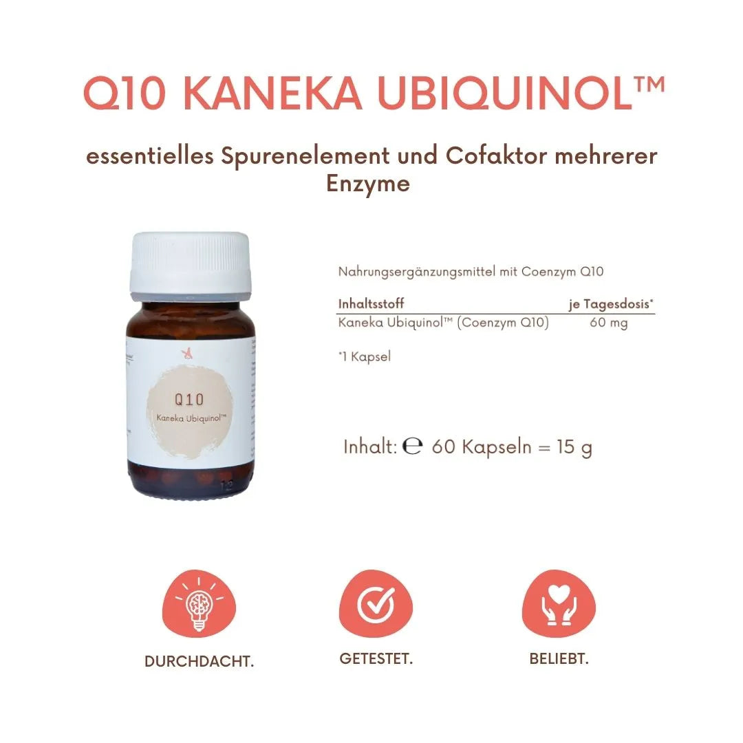 Q10 Kaneka Ubiquinol™ - 60 Kapseln