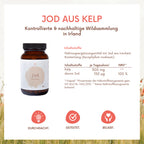 Jod aus Kelp - 120 Kapseln