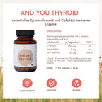 and you thyroid - 60 Kapseln -  Jod, Tyrosin & Astaxanthin