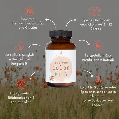 and you colon Kids Probiotika - Pulver 60 g