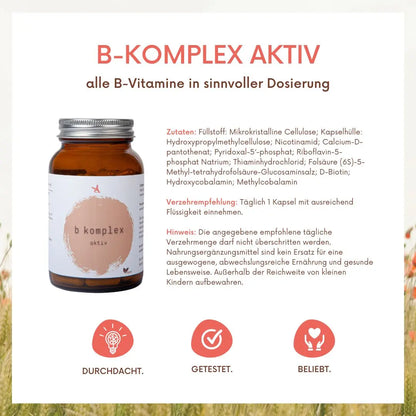 B-Komplex aktiv - 120 Kapseln