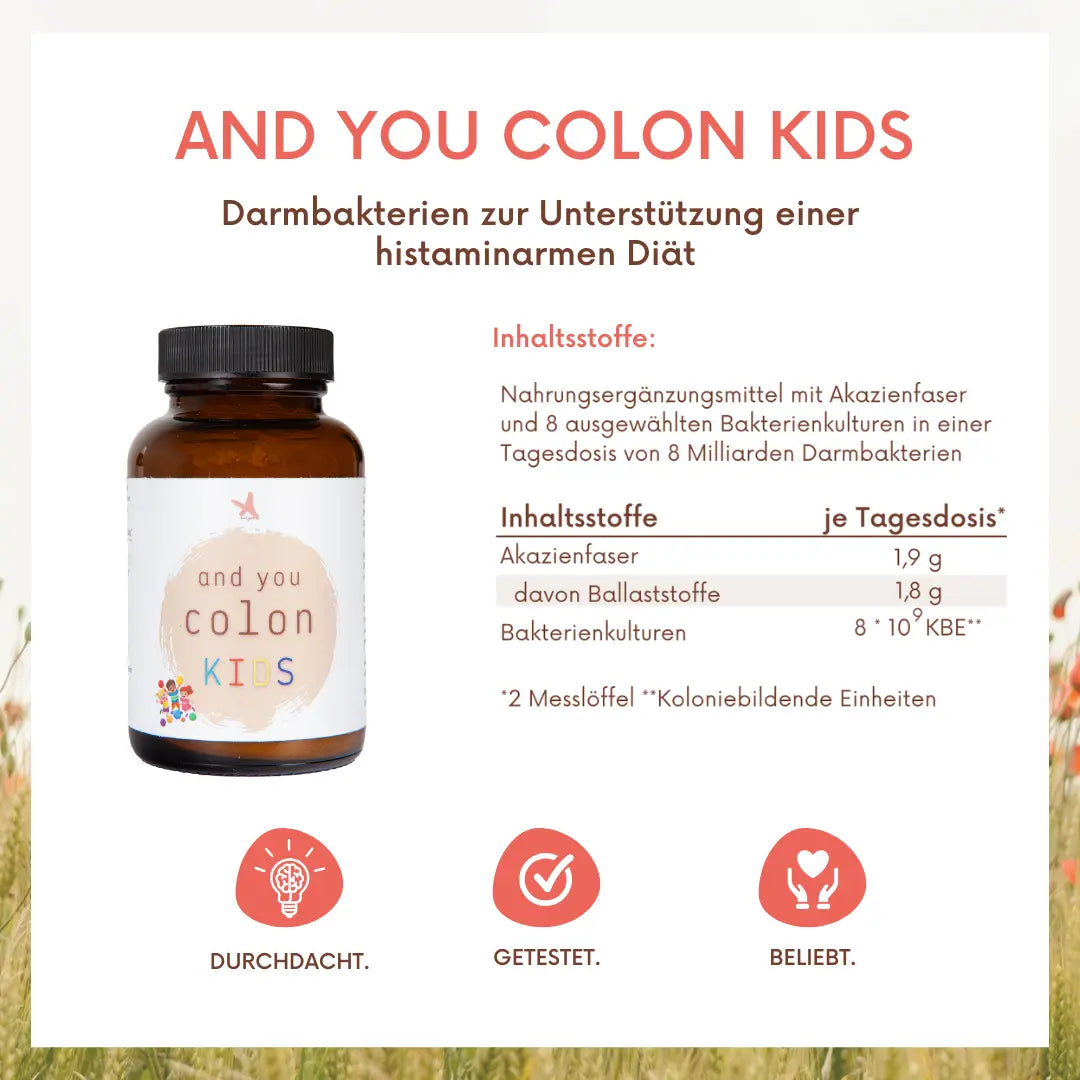 and you colon Kids Probiotika - Pulver 60 g