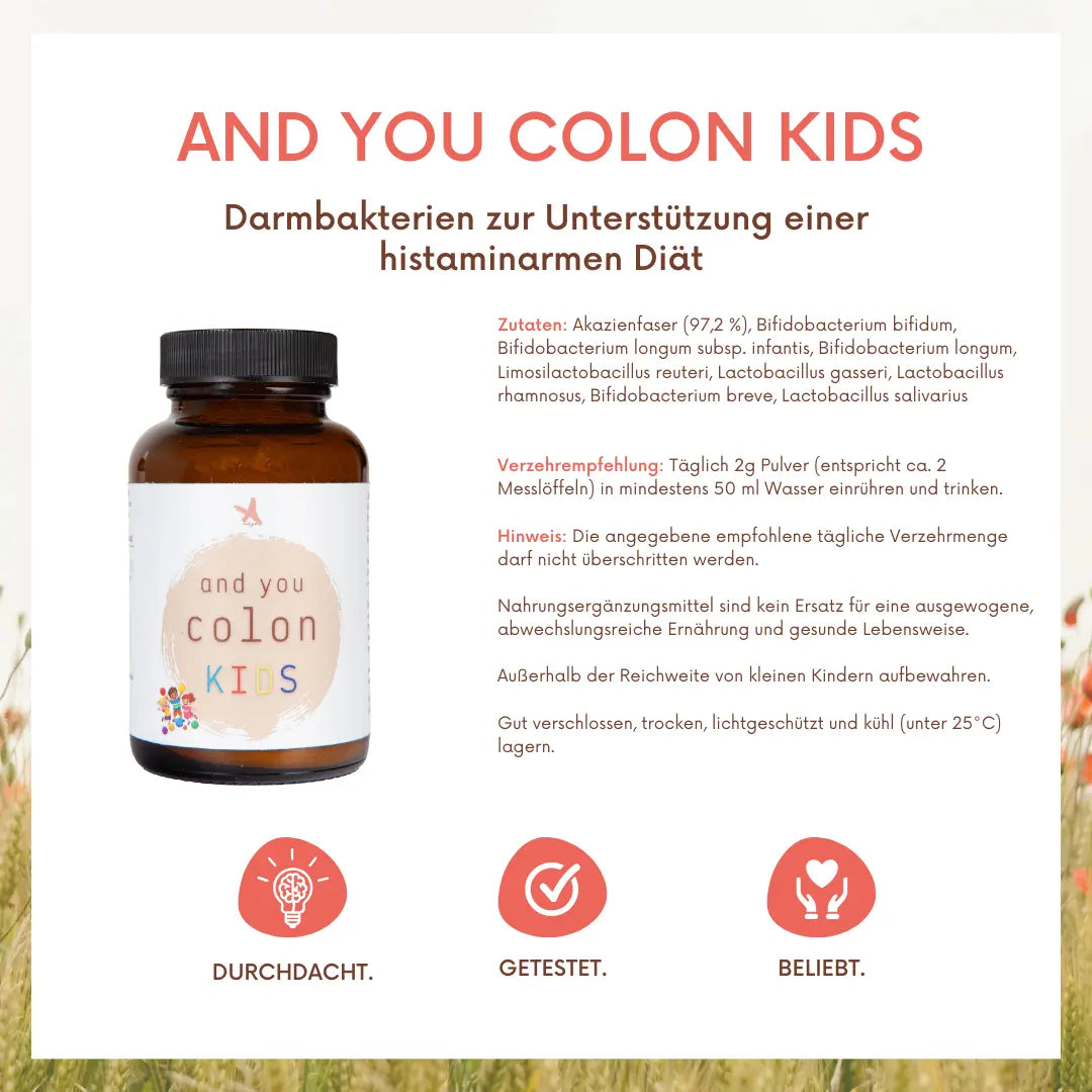 and you colon Kids Probiotika - Pulver 60 g