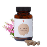 Eisen als Eisenbisglycinat und Vitamin C - 60 Kapseln