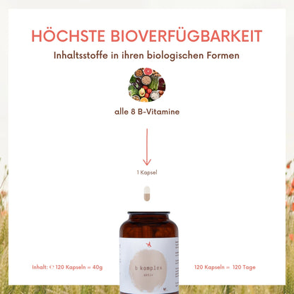 B-Komplex aktiv - 120 Kapseln