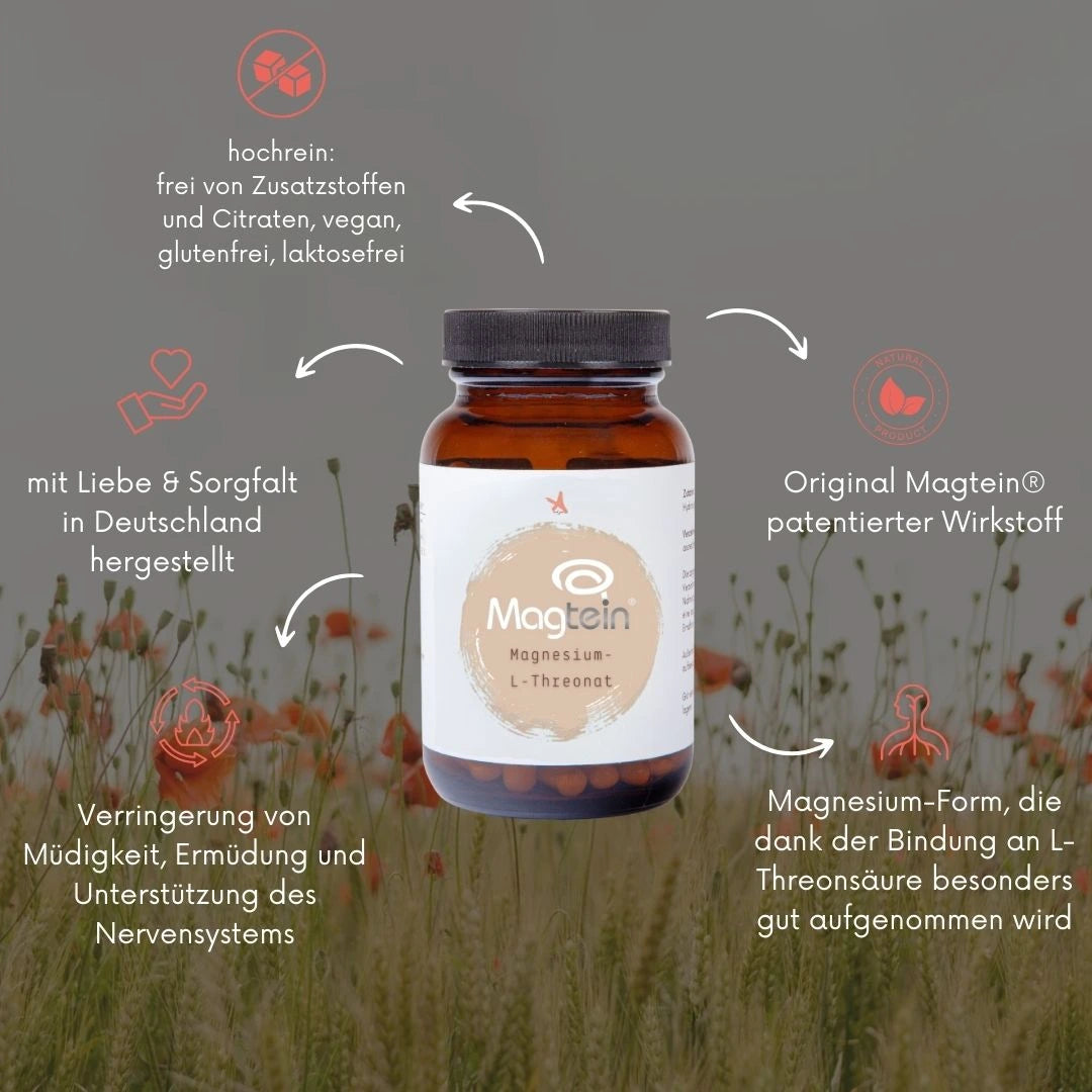 Magnesium L-Threonat Magtein® - 120 Kapseln