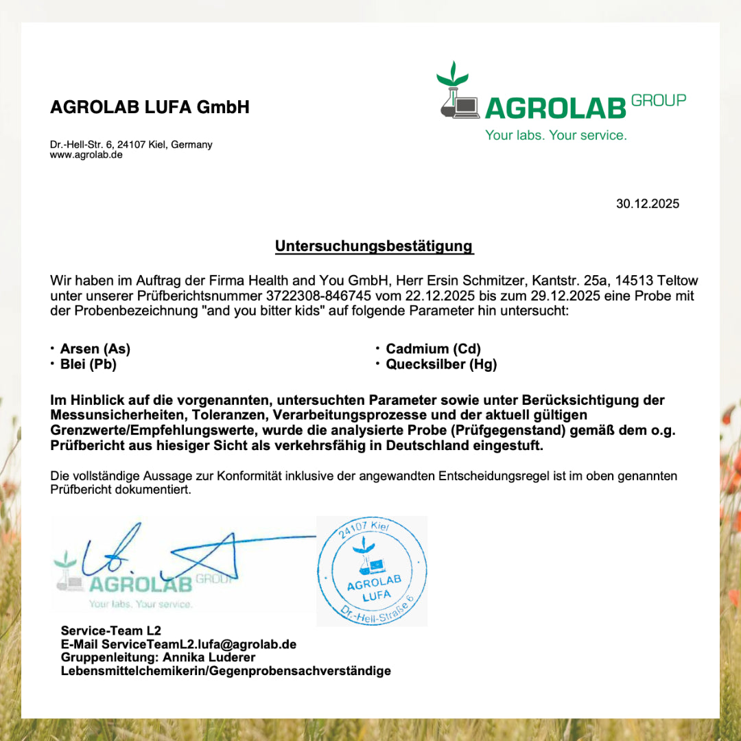 and you bitter kids - 14-Kräuter Bittermischung 30 ml - Pumpspray