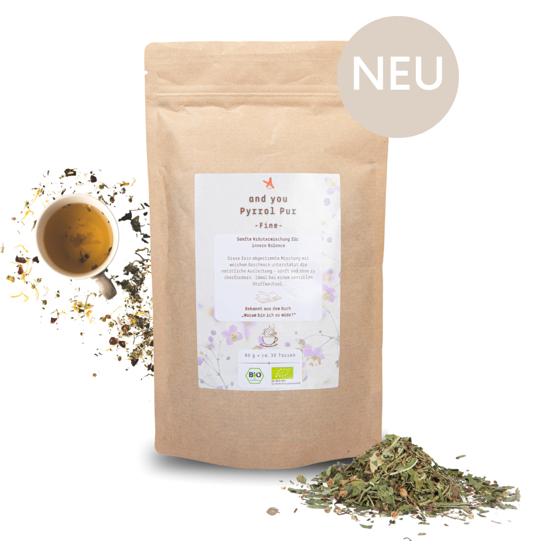 and you Pyrrol Pur -Fine- BIO Kräutertee 80 g