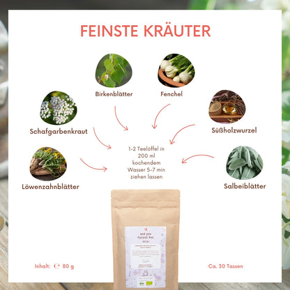 and you Pyrrol Pur -Mild- BIO Kräutertee 80 g