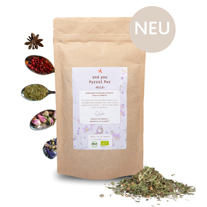 and you Pyrrol Pur -Mild- BIO Kräutertee 80 g