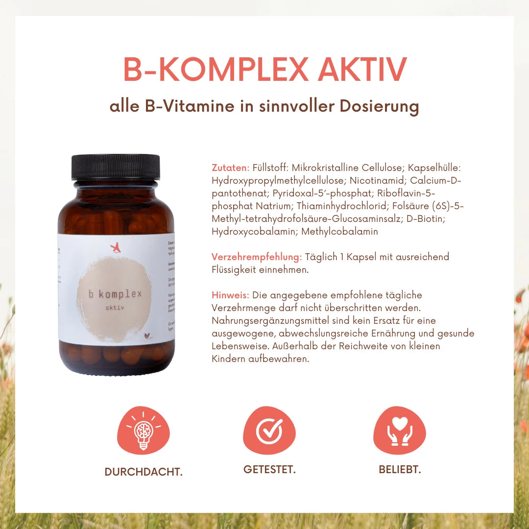 B-Komplex aktiv - 120 Kapseln