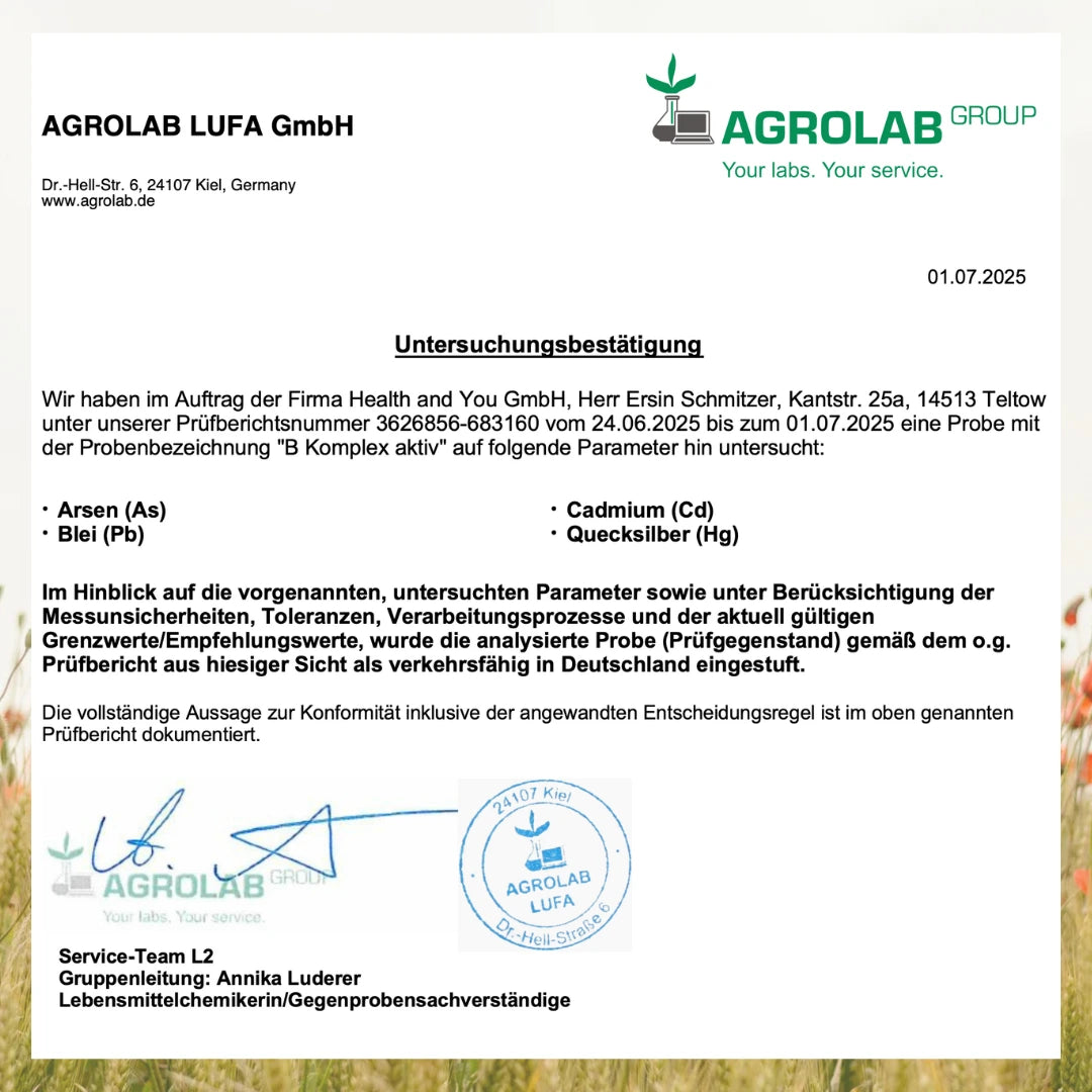 B-Komplex aktiv - 120 Kapseln