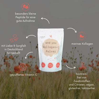 and you Kollagen+C Pulver - 315 g