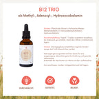 Vitamin B12 Tropfen – 3 bioaktive Formen - 50ml