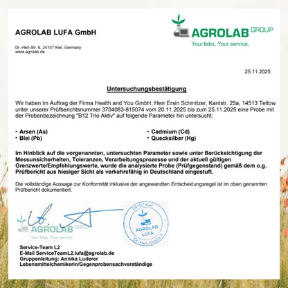 Vitamin B12 Tropfen – 3 bioaktive Formen - 50ml