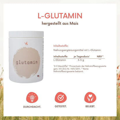 L-Glutamin - Pulver 500 g