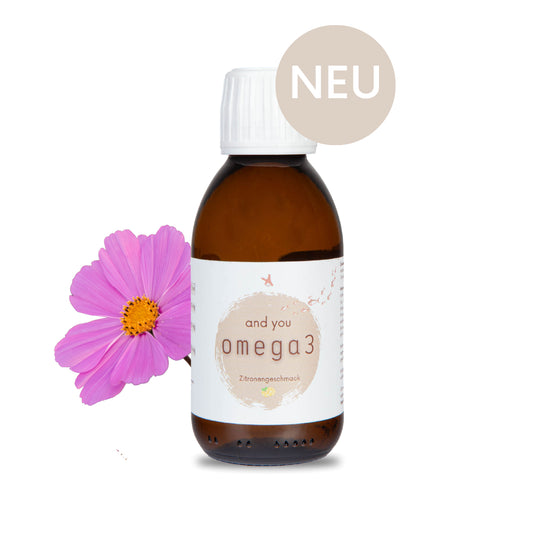Omega 3 aus Fischöl - 150 ml - Zitronengeschmack