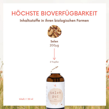 Selen pur Tropfen - 50 ml