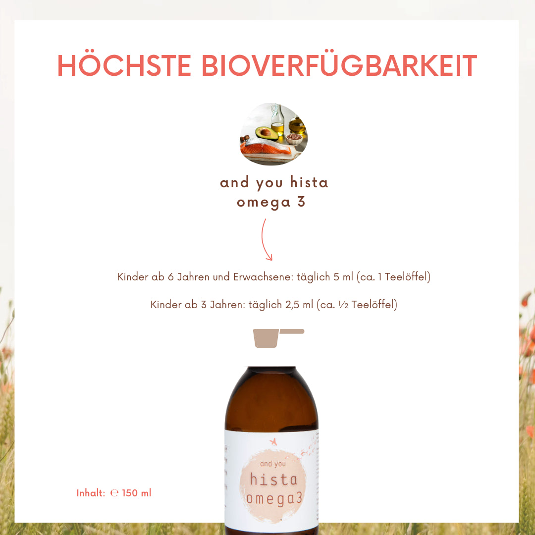 and you hista omega 3 - 150 ml