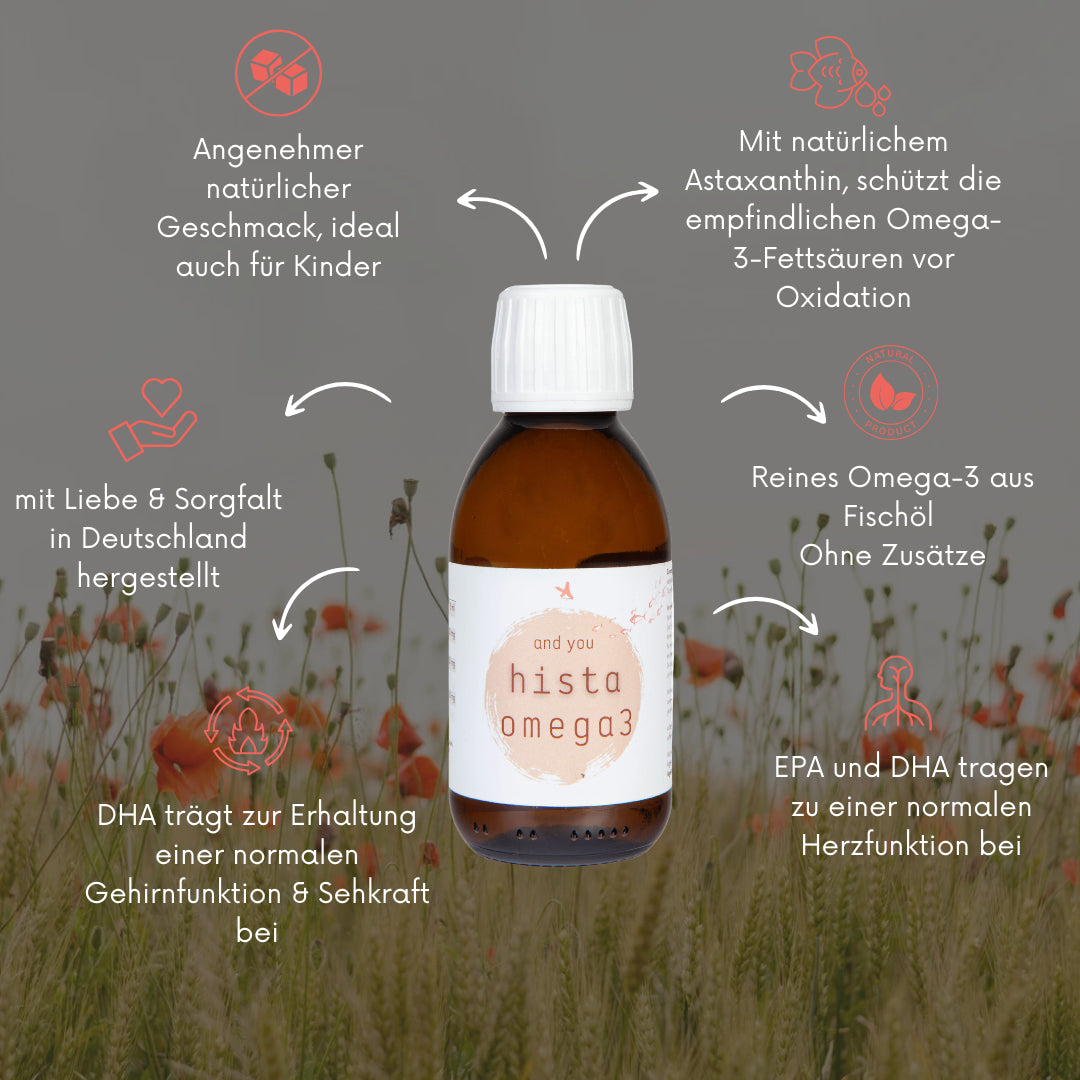 and you hista omega 3 - 150 ml