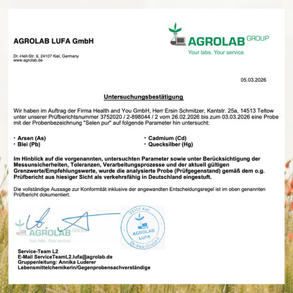 Selen pur Tropfen - 50 ml