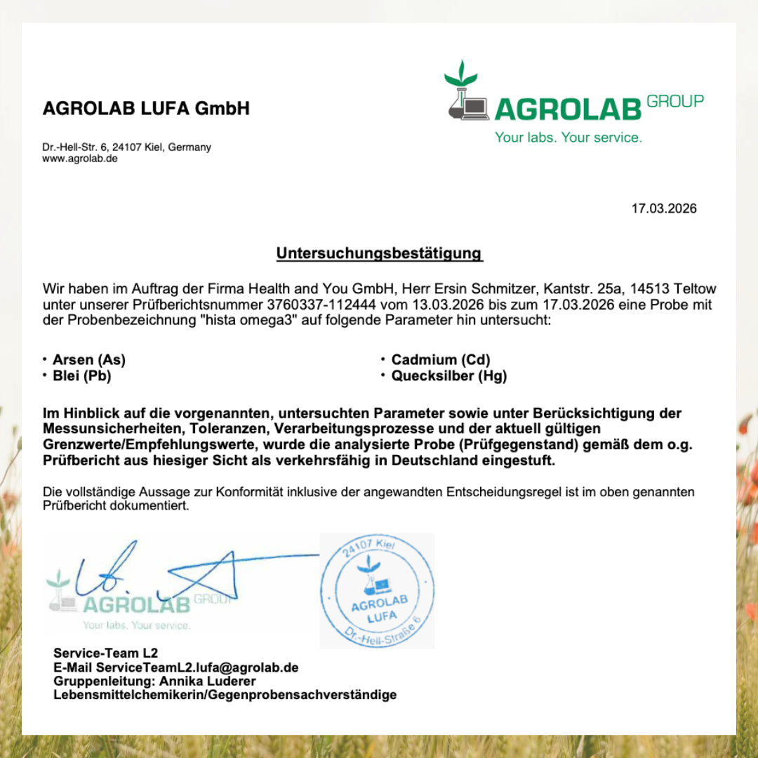 and you hista omega 3 - 150 ml