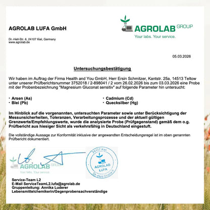 Magnesium Gluconat sensitiv - 444 g