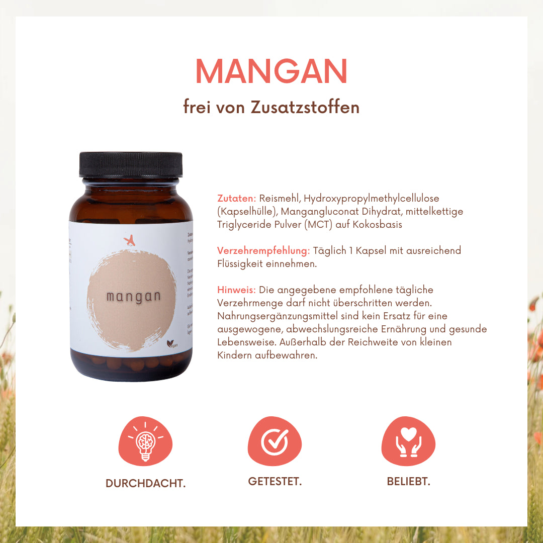 Mangan - 120 Kapseln