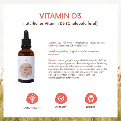 Vitamin D3 - 50 ml