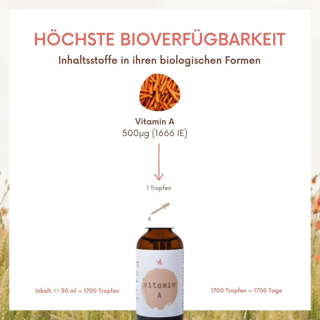 Vitamin A Tropfen - 50 ml