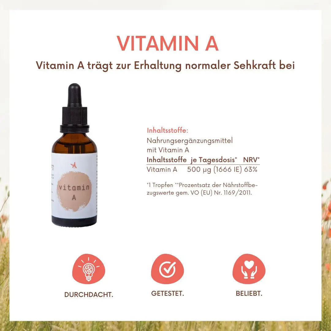 Vitamin A Tropfen - 50 ml