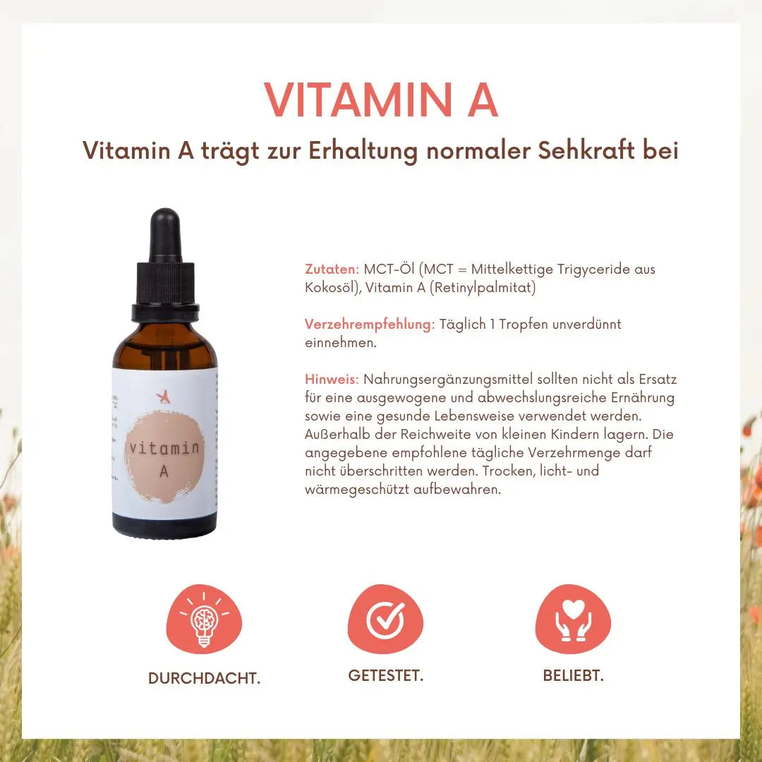 Vitamin A Tropfen - 50 ml