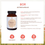 Bor + Akazienfaser - 120 Kapseln