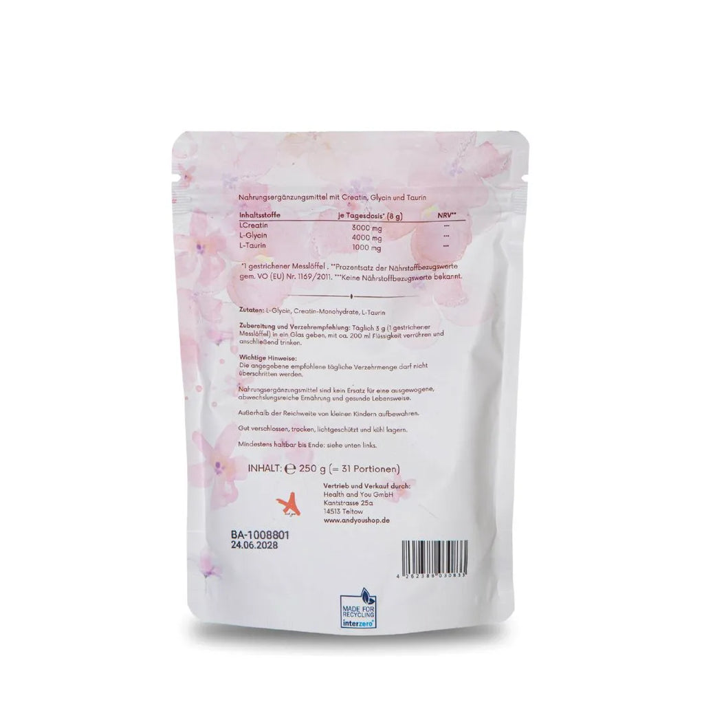 Creatin Complex mit Glycin & Taurin - 250 g