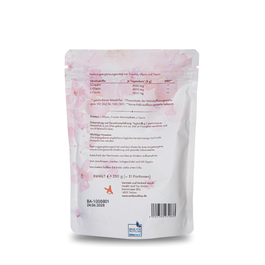 Creatin Complex mit Glycin & Taurin - 250 g
