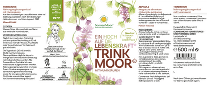 Trinkmoor® in der Plastikflasche 500 ml