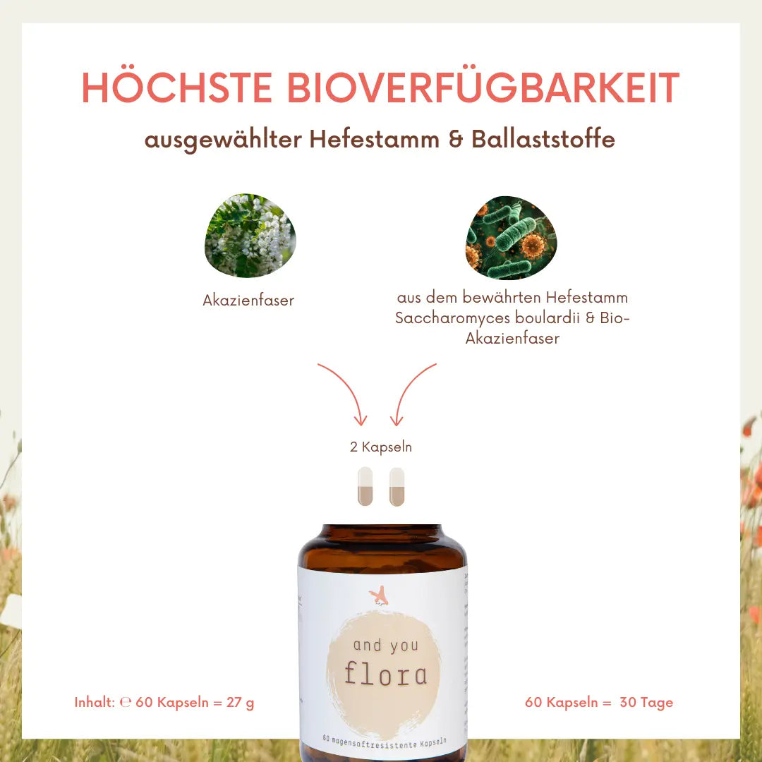 and you flora - 60 Kapseln