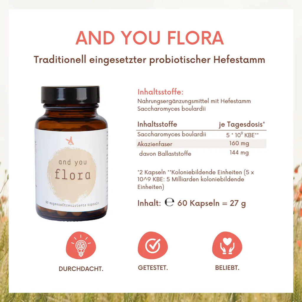 and you flora - 60 Kapseln
